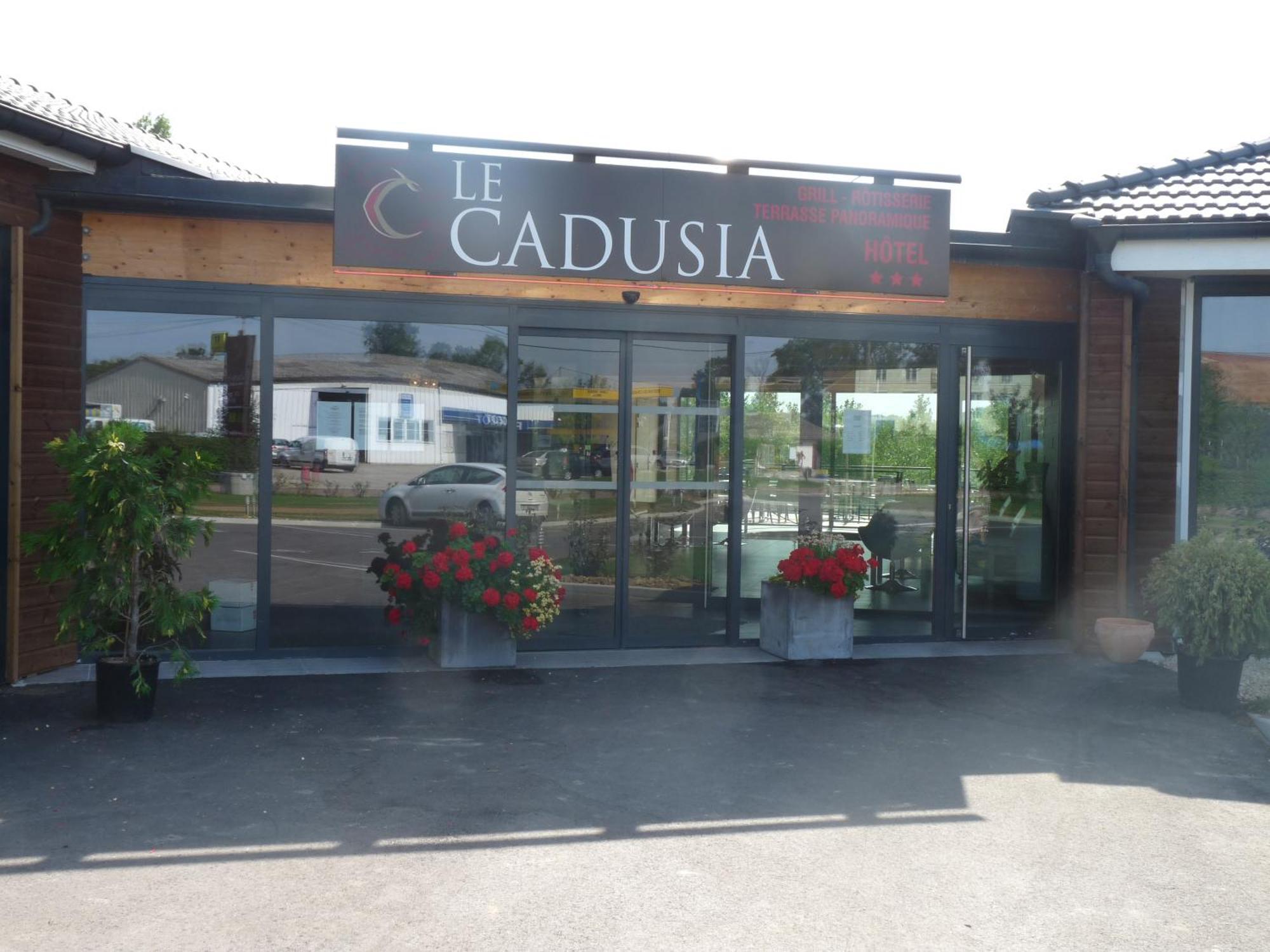 Hotel Logis Le Cadusia Chaource Exterior foto
